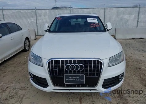 2014 Audi Q5 2.0T Premium from USA, damaged, VIN WA1LFAFP2EA061688